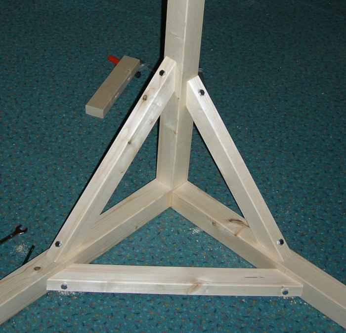 Die erste Ecke ist fertig!